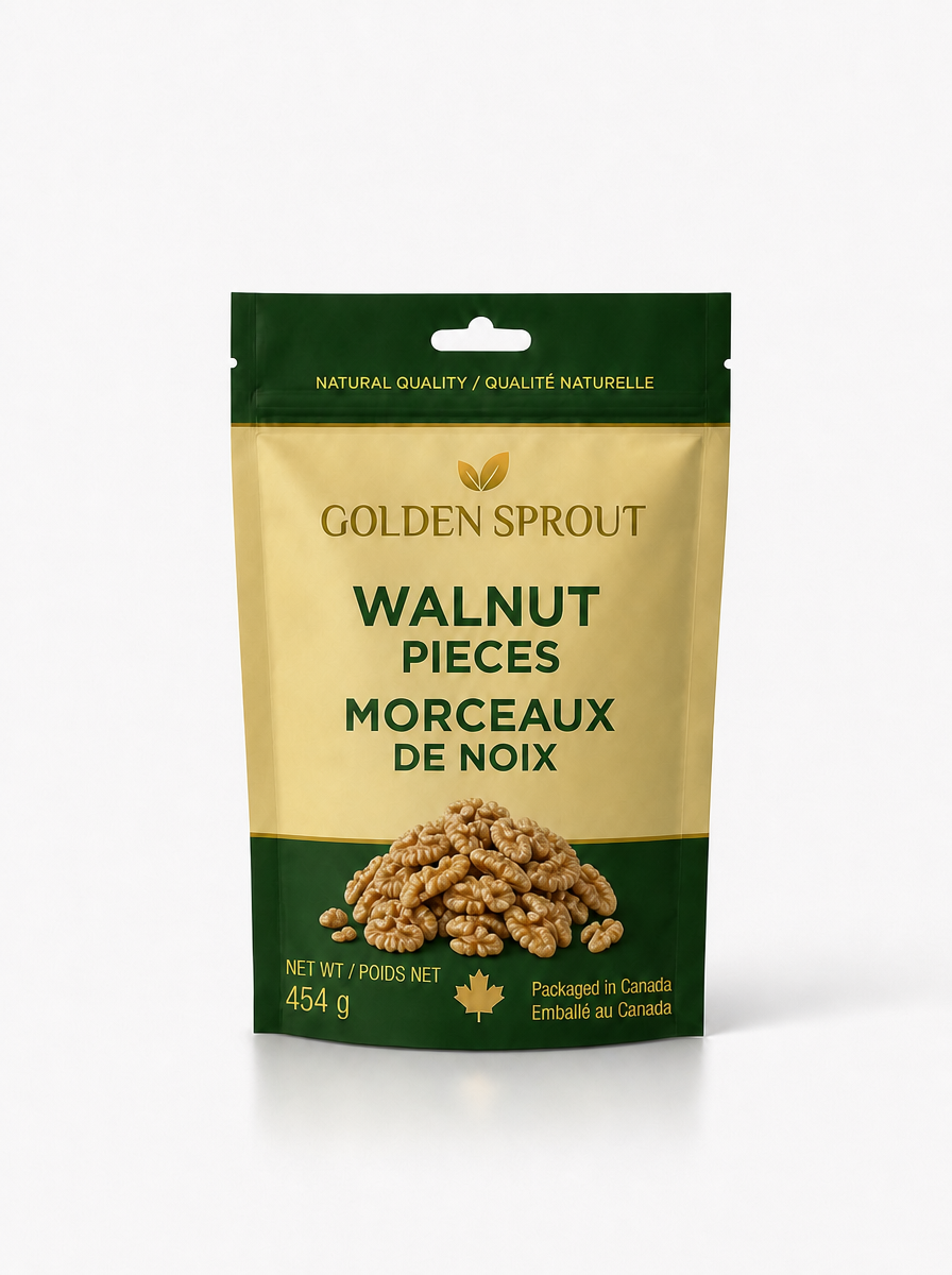 Golden Sprout Walnut Halves 250g retail pouch