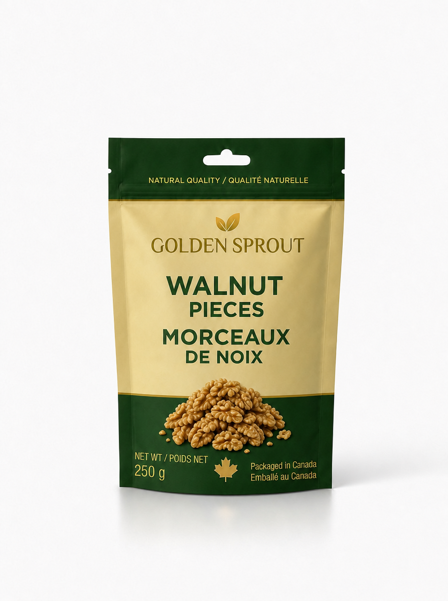 Golden Sprout Walnut Halves 454g retail pouch
