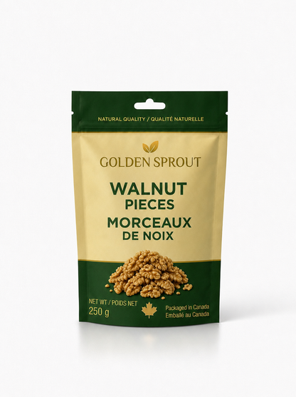 Golden Sprout Walnut Halves 454g retail pouch